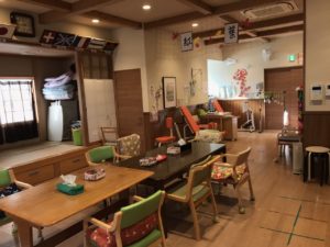 デイサービス内の機能訓練室